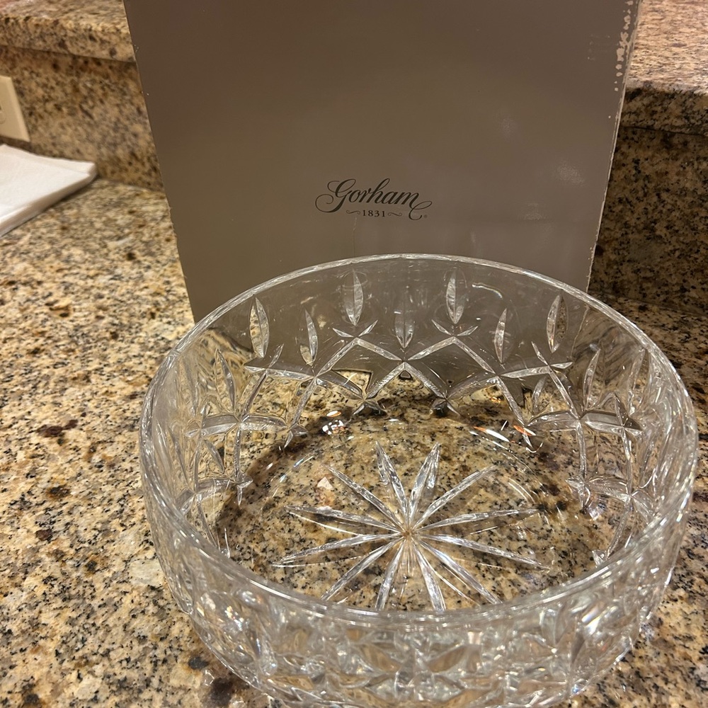 Gorham Lady Anne 9” Salad Bowl  Serving Bowl